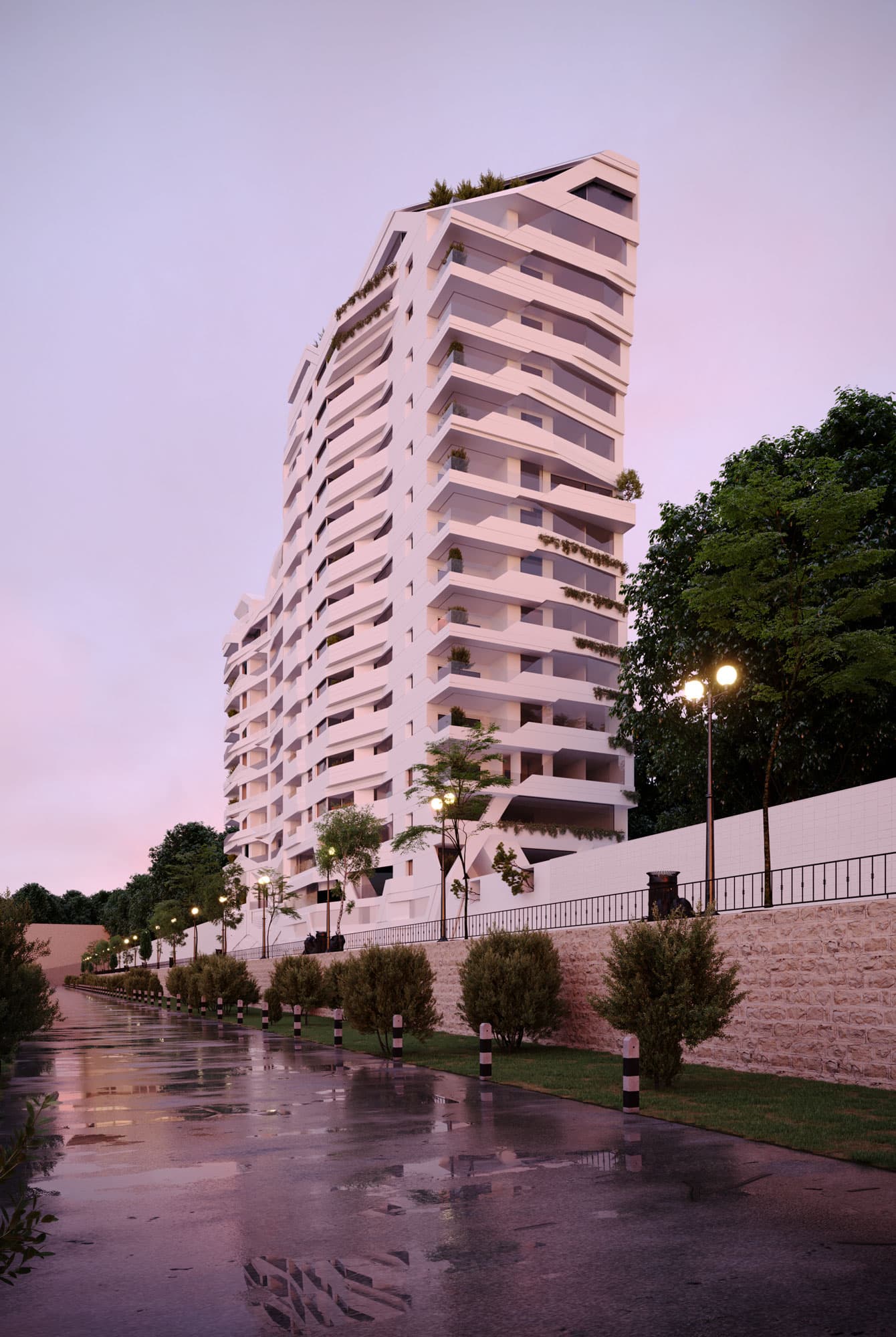 چالش طراحی در مجاورت رودخانه